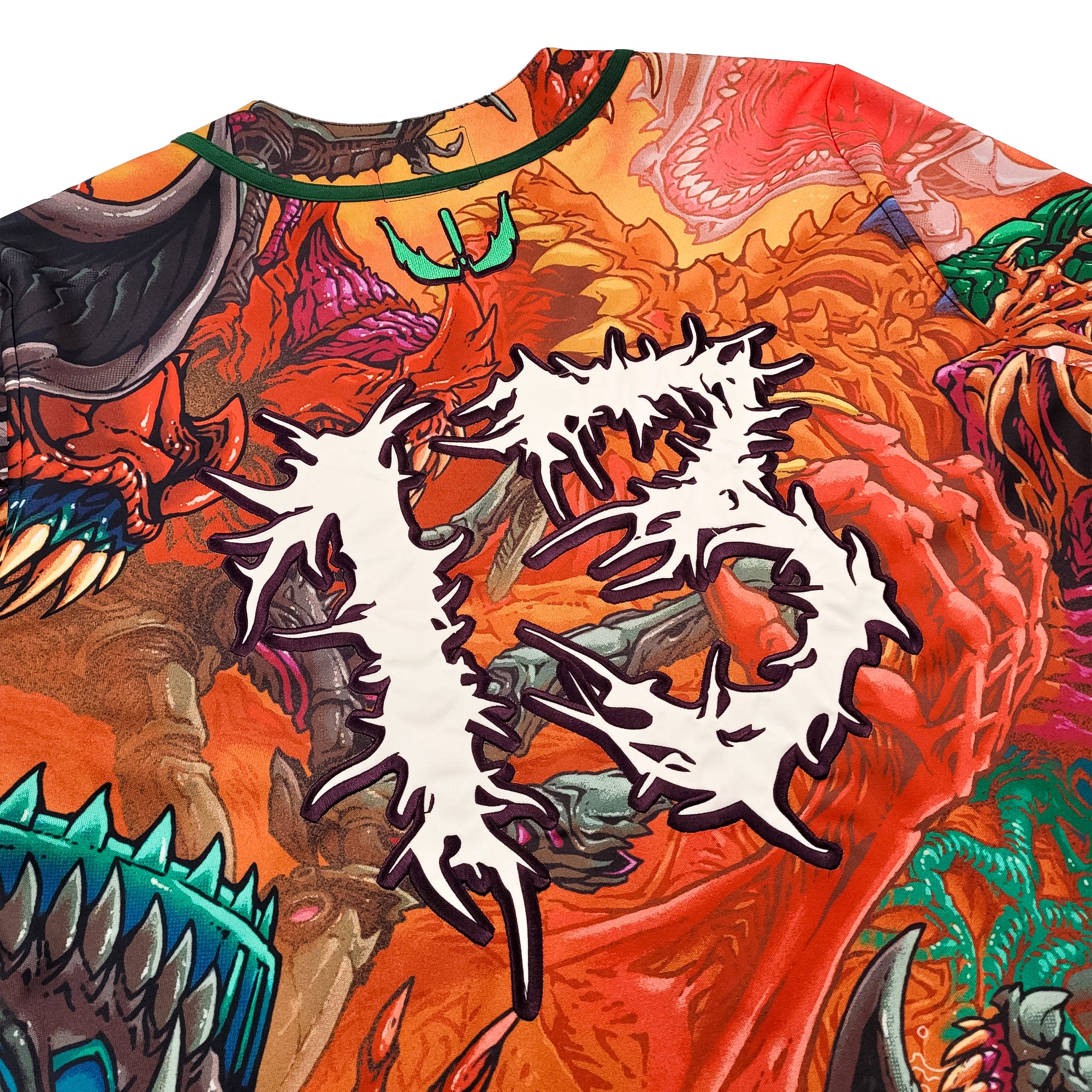 GHENGAR - SURROUNDED BASEBALL JERSEY (PRE ORDER)