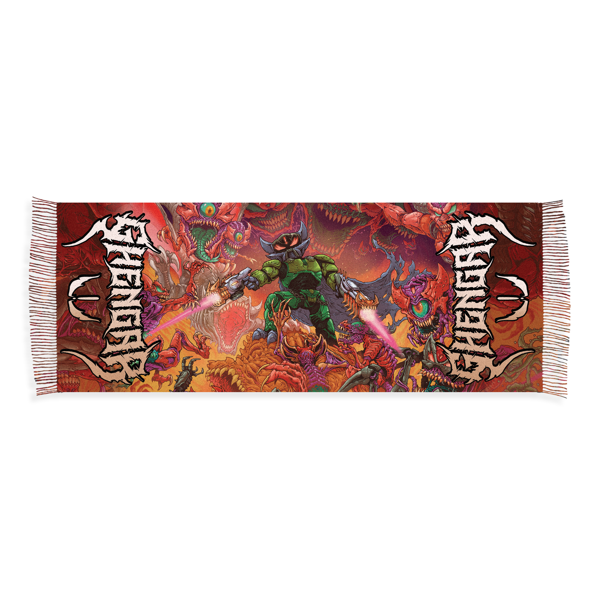 GHENGAR - SURROUNDED PASHMINA