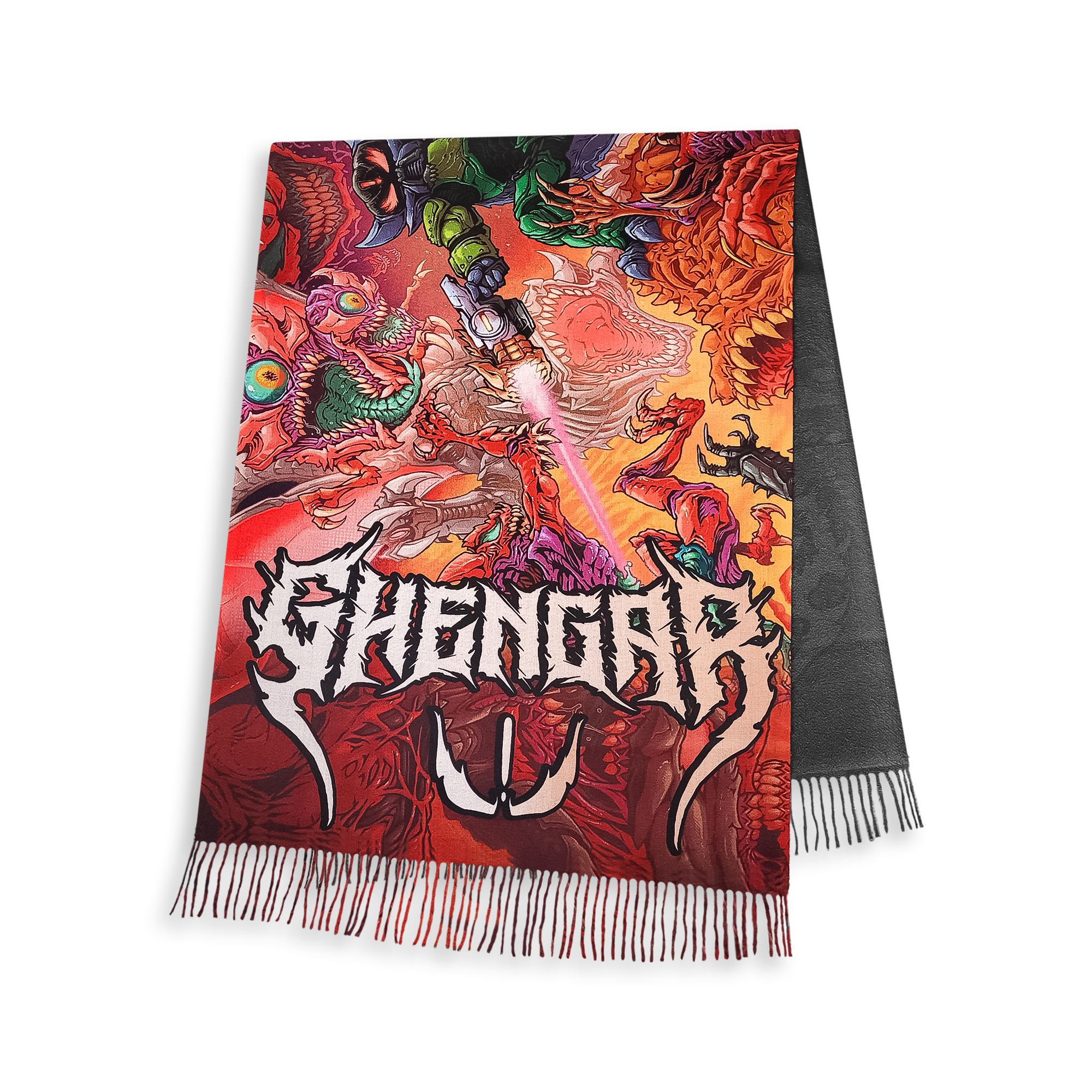 GHENGAR - SURROUNDED PASHMINA