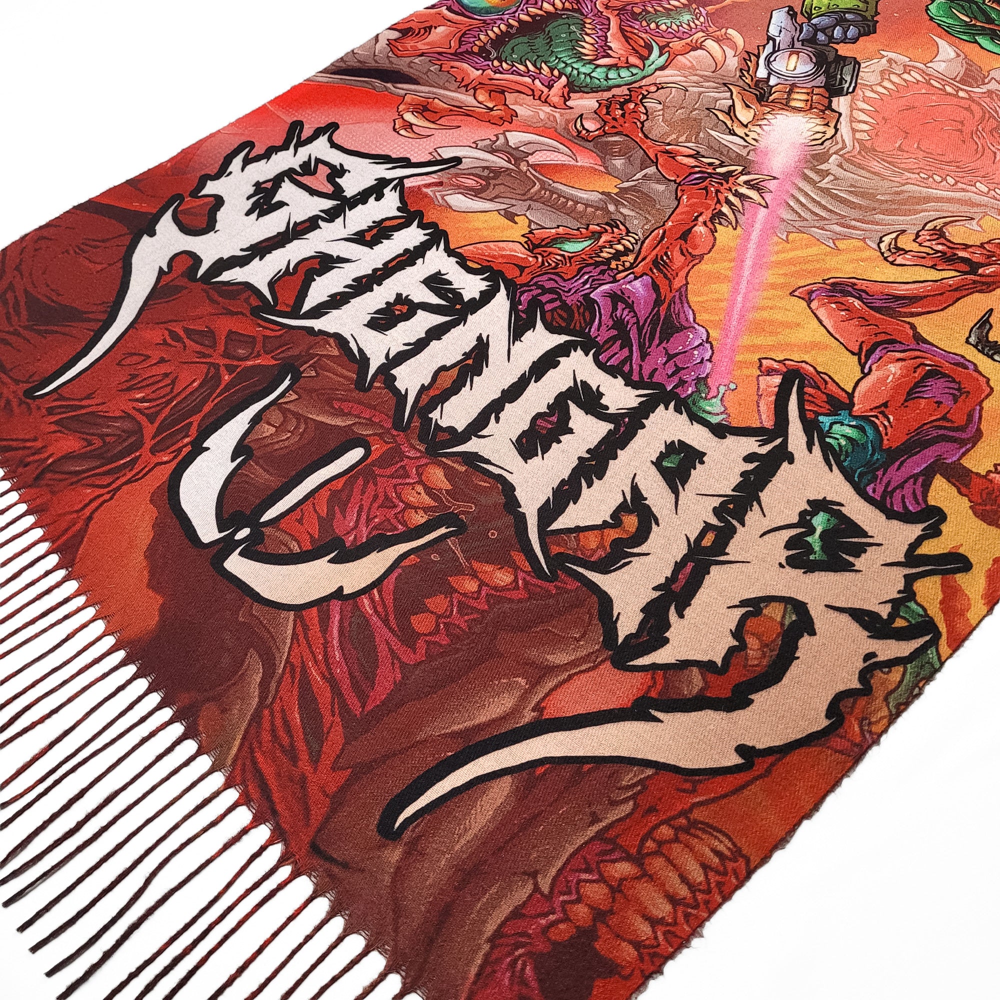 GHENGAR - SURROUNDED PASHMINA