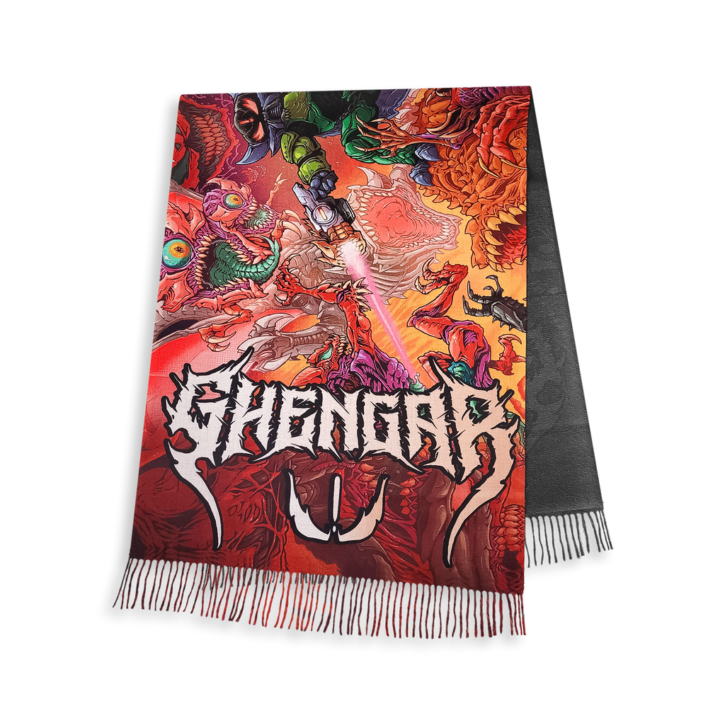 GHENGAR - SURROUNDED PASHMINA