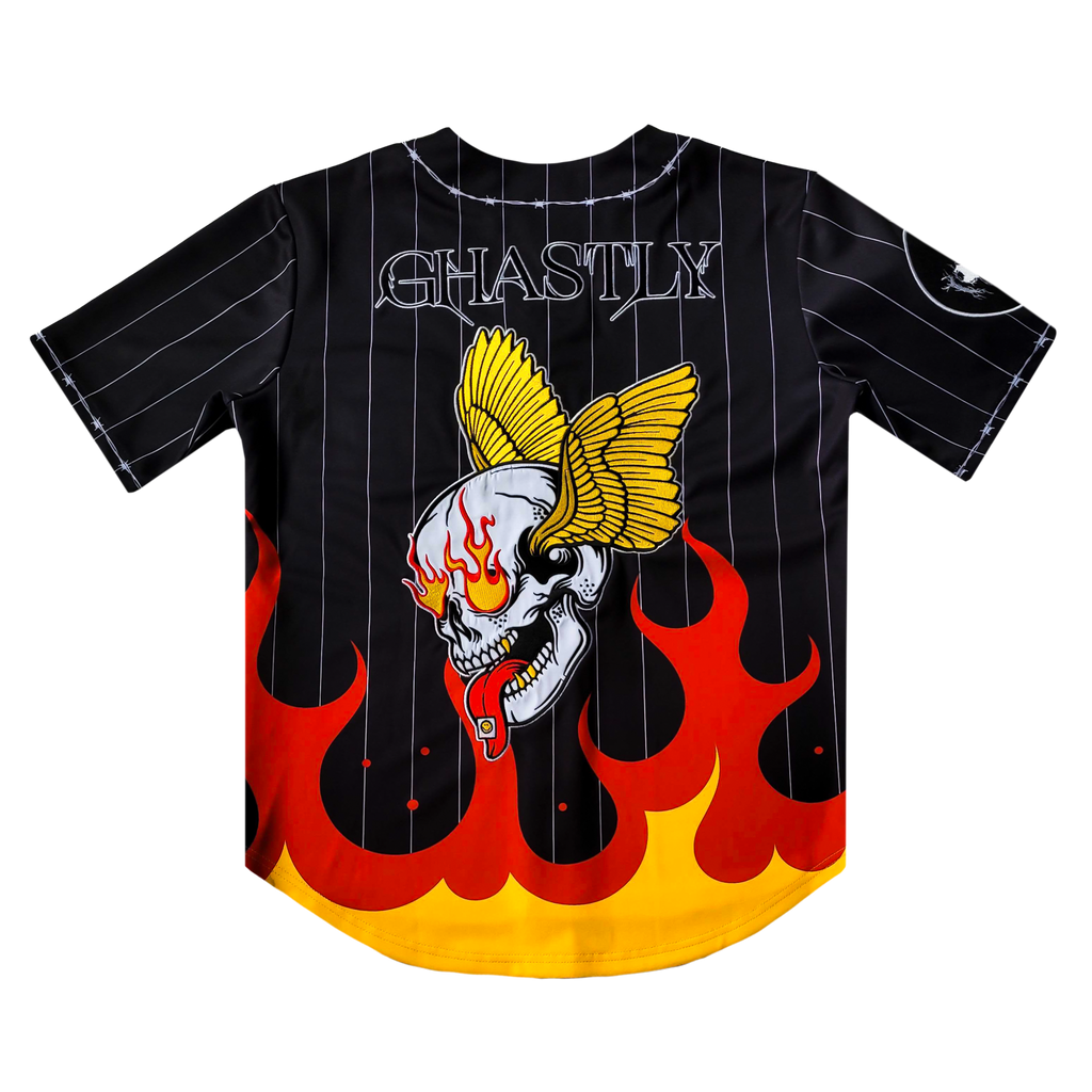 GHASTLY - UNDEAD V2 - BASEBALL JERSEY