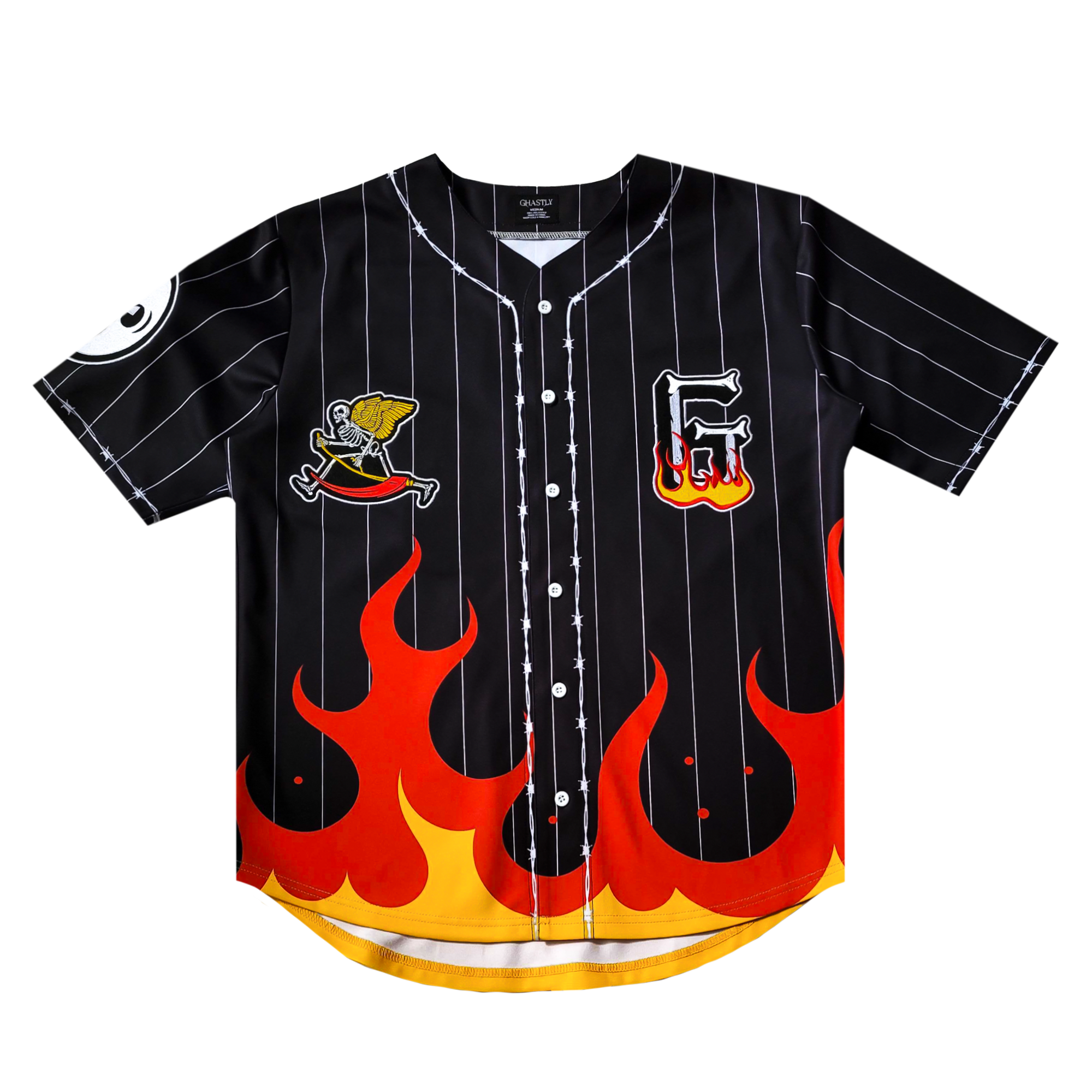 GHASTLY - UNDEAD V2 - BASEBALL JERSEY
